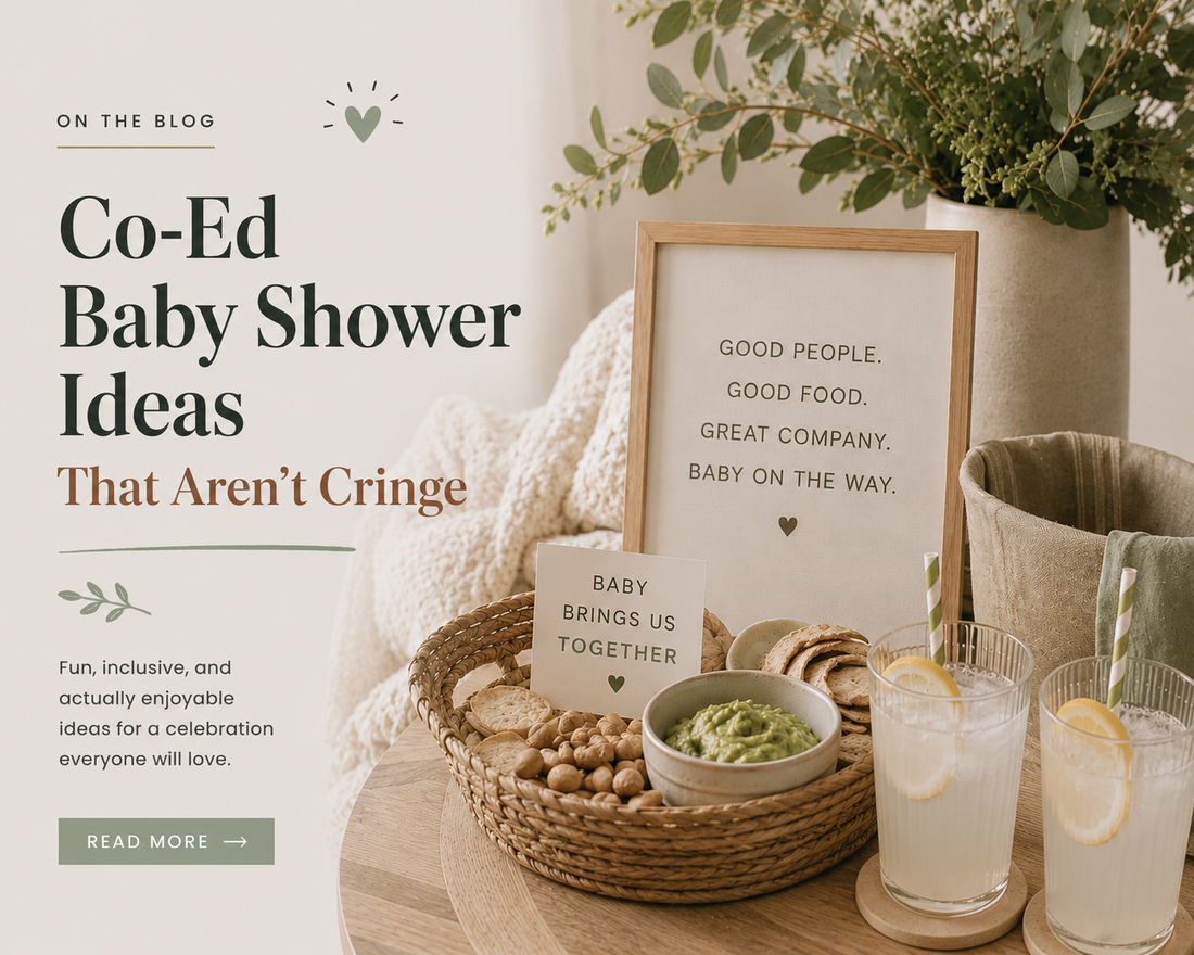Co-Ed Baby Shower Ideas That Aren’t Cringe