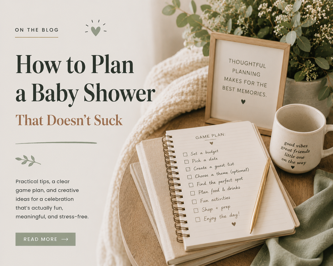 How to Plan a Baby Shower That Doesn’t Suck