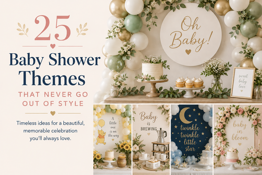 25 Baby Shower Themes That Never Go Out of Style